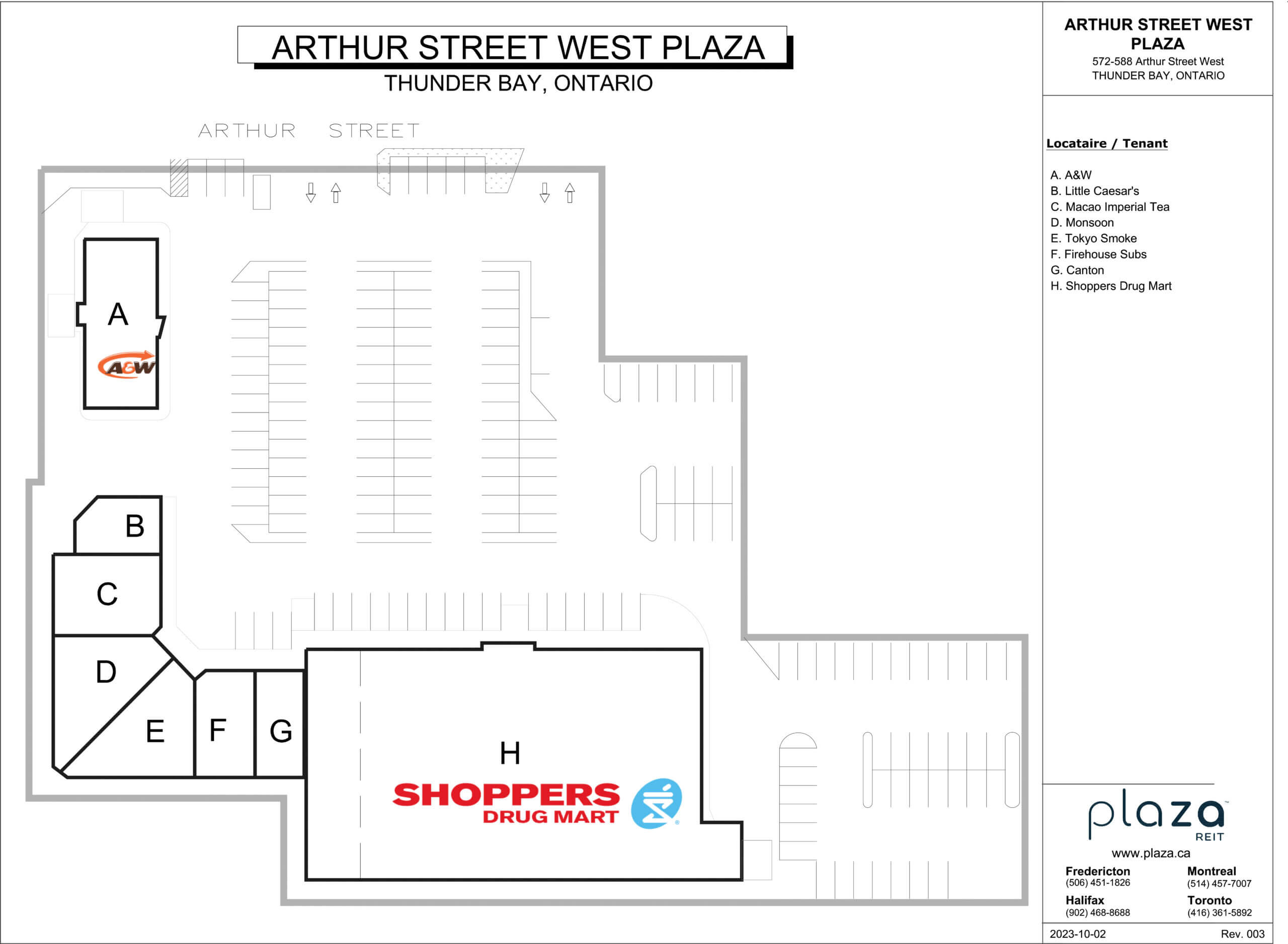 Arthur Street West Plaza