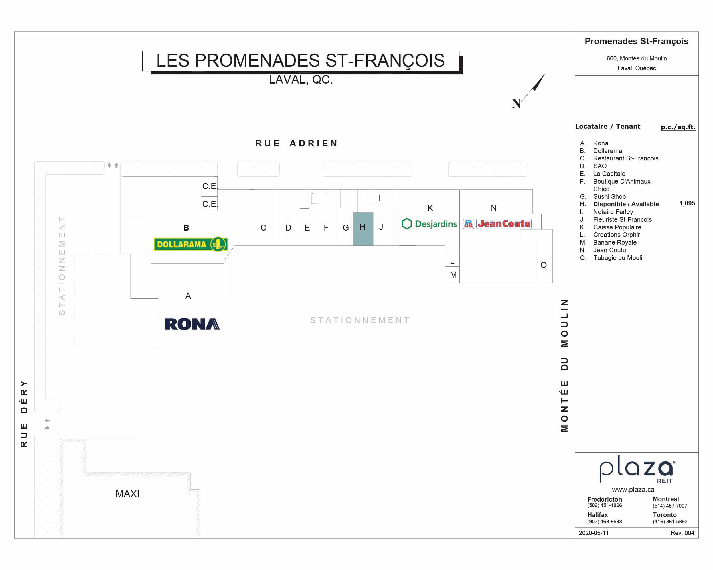 Les Promenades St-Francois