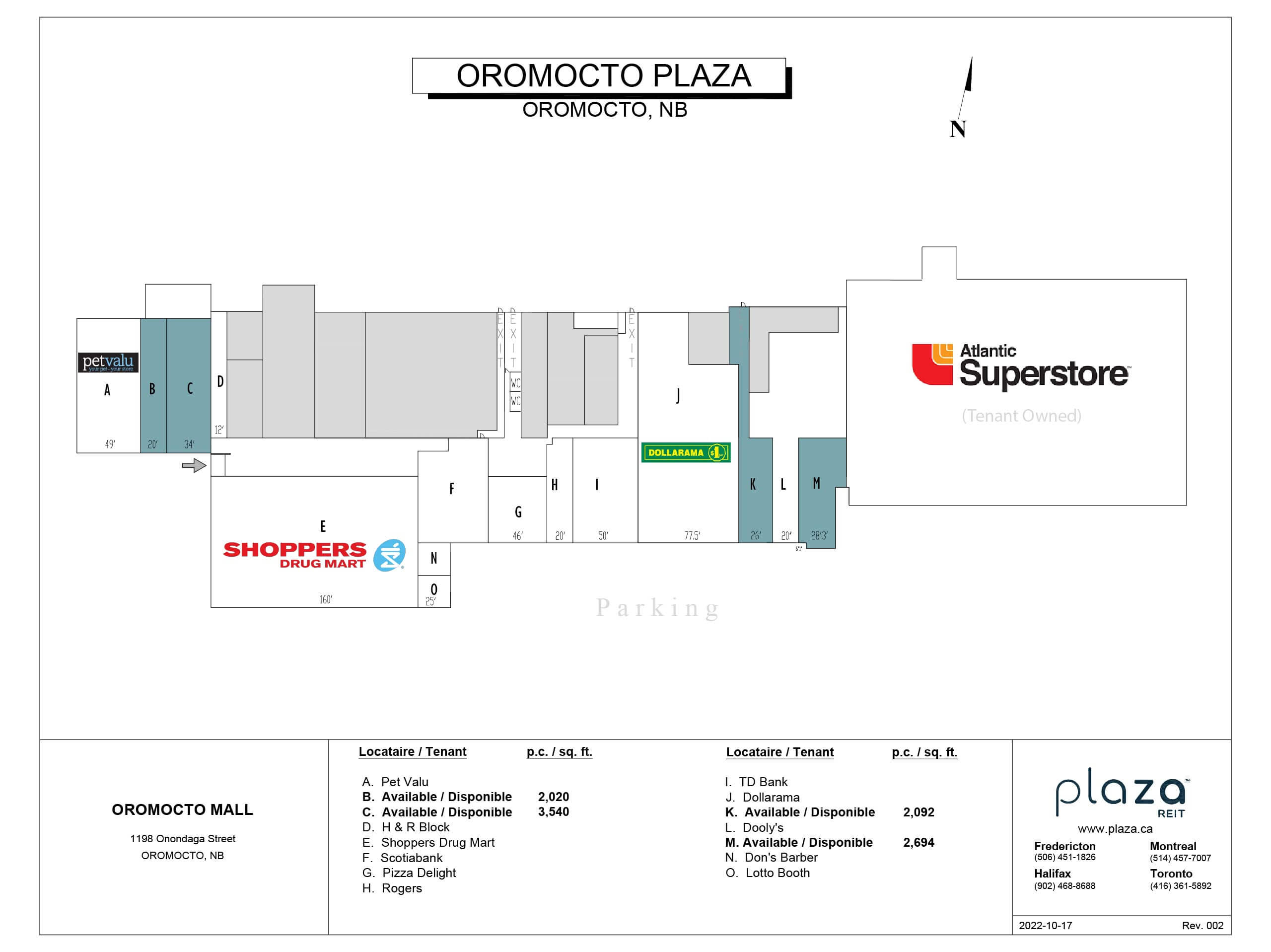 Oromocto Plaza