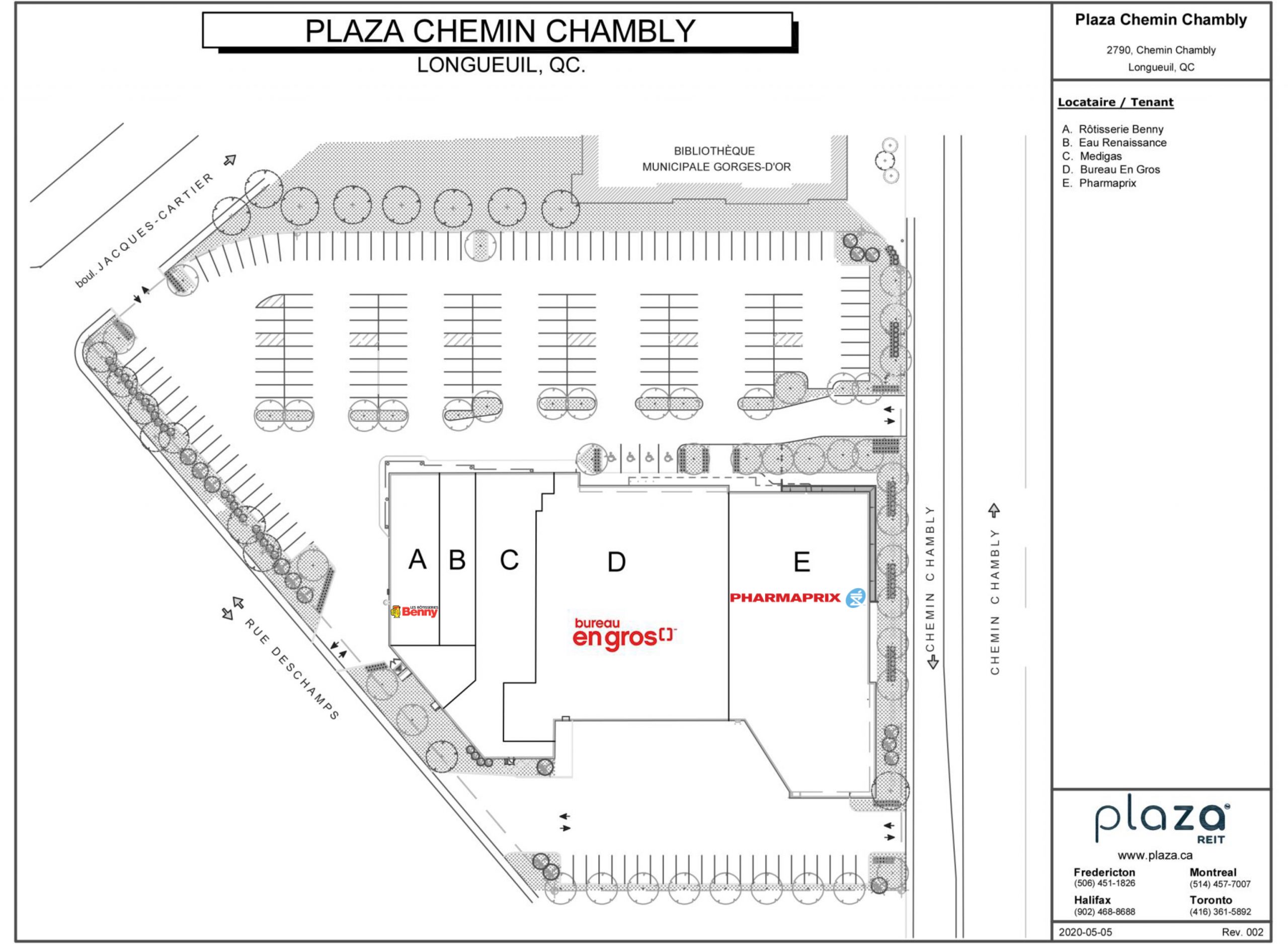 Plaza chemin Chambly