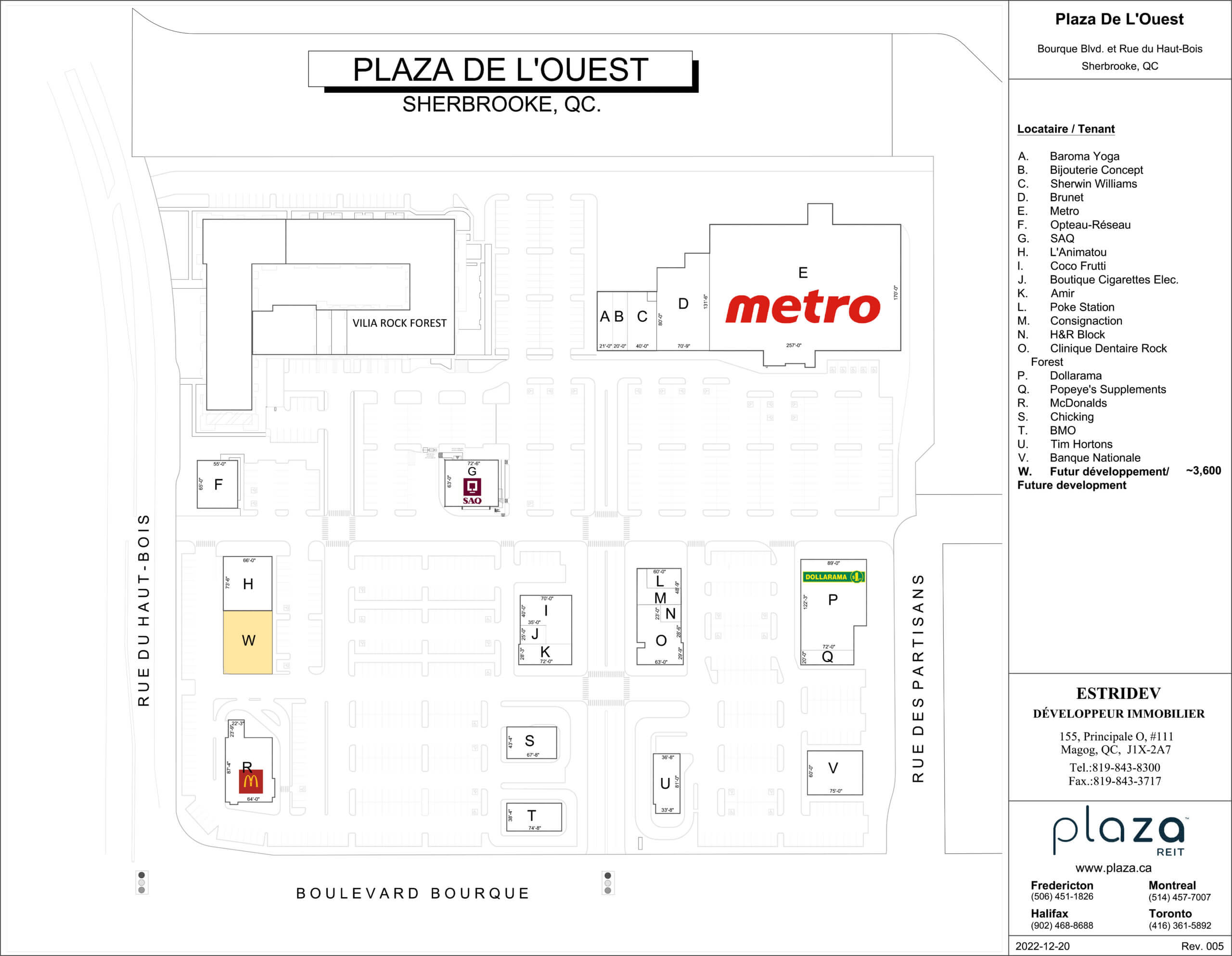 Plaza de l'Ouest