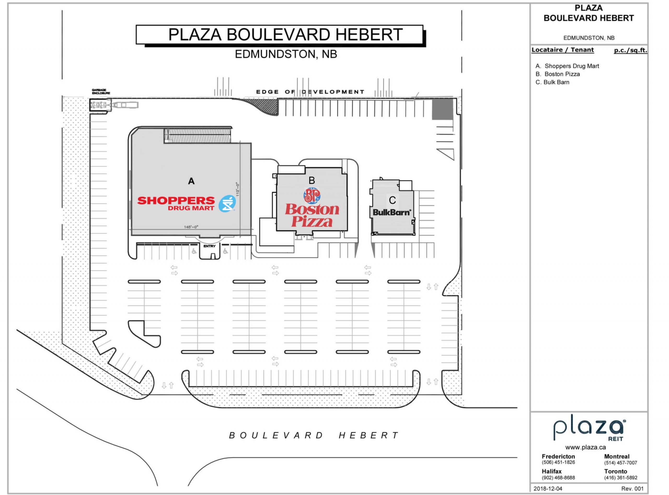 Plaza boulevard Hebert